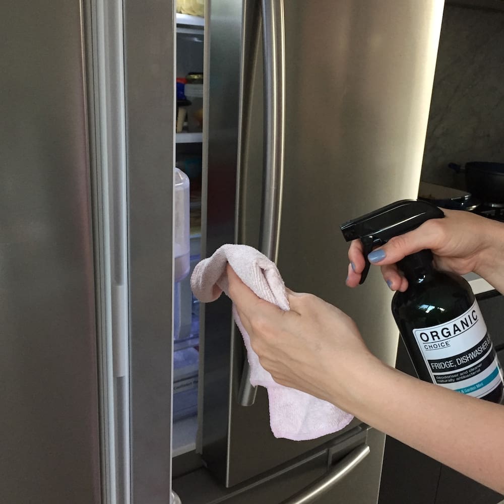 Fridge cleaner