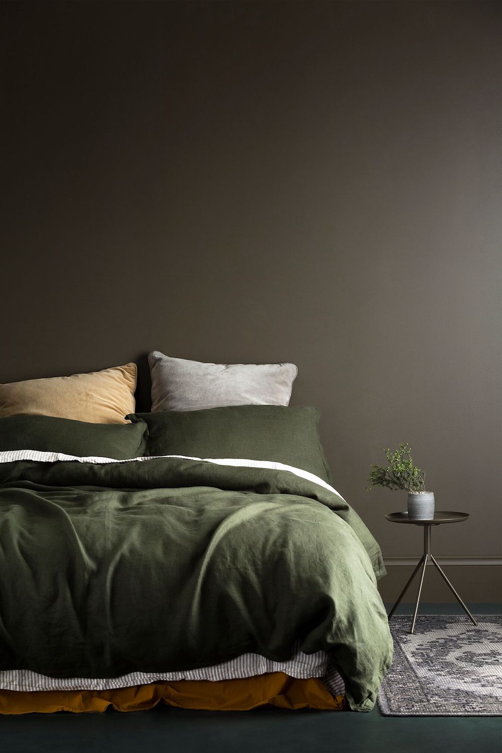 Moody bedroom How to select colour for the mood you want to achieve