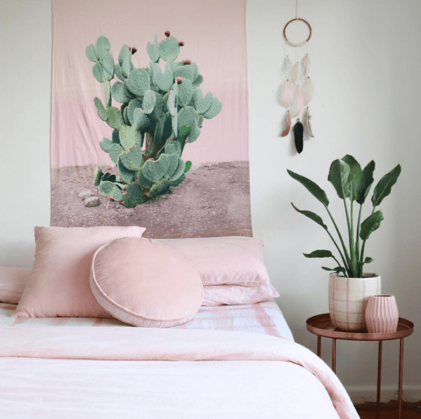 Cactus wall hanging