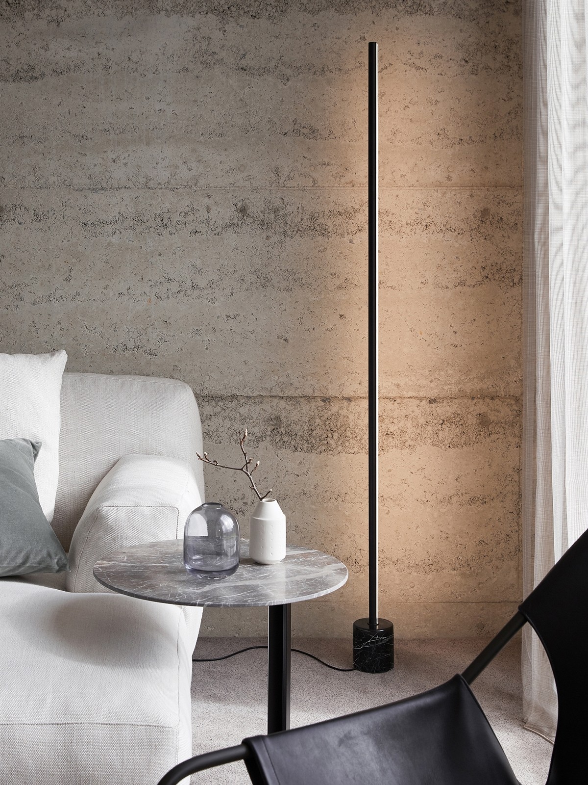 Black LED floor lamp best lighting fixtures