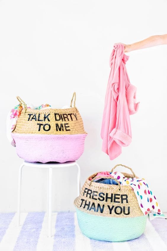 Belly belly basket makeover Kmart hacks