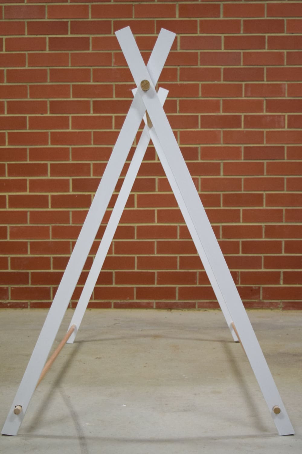 Construct tent frame