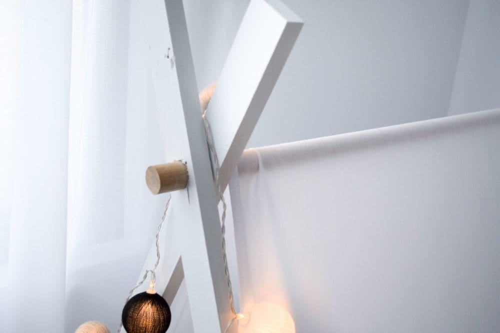 Close up tent detail