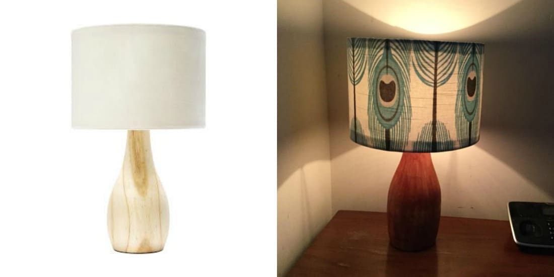 Kmart table lamp hack