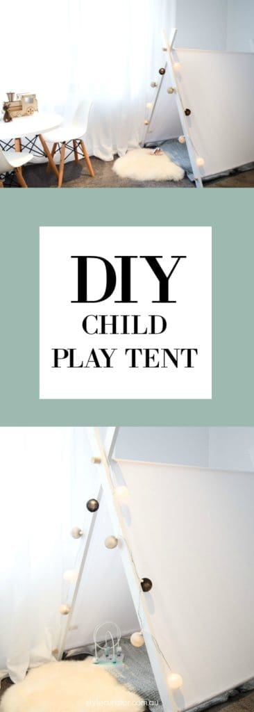 Pinterest DIY play tent