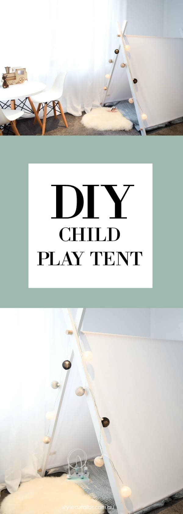 Pinterest DIY play tent