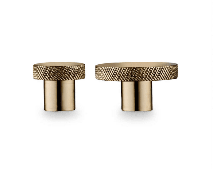 Brass knobs