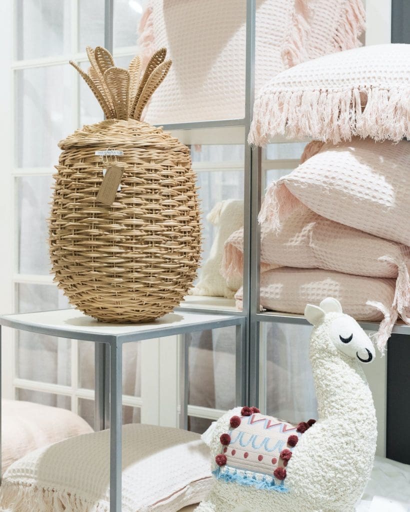 Woven basket spring trends