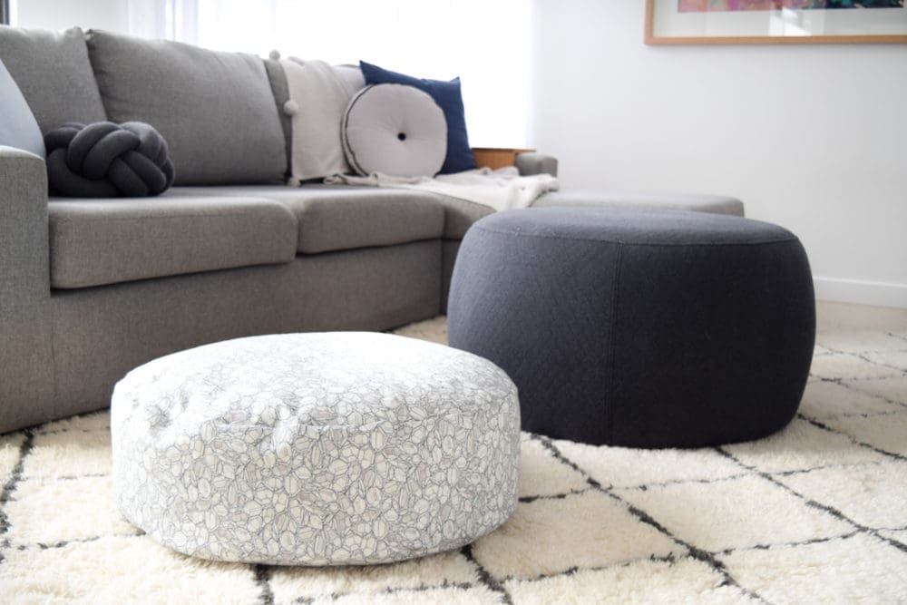 Kmart hack kids cushion turns luxe floor cushion Style Curator
