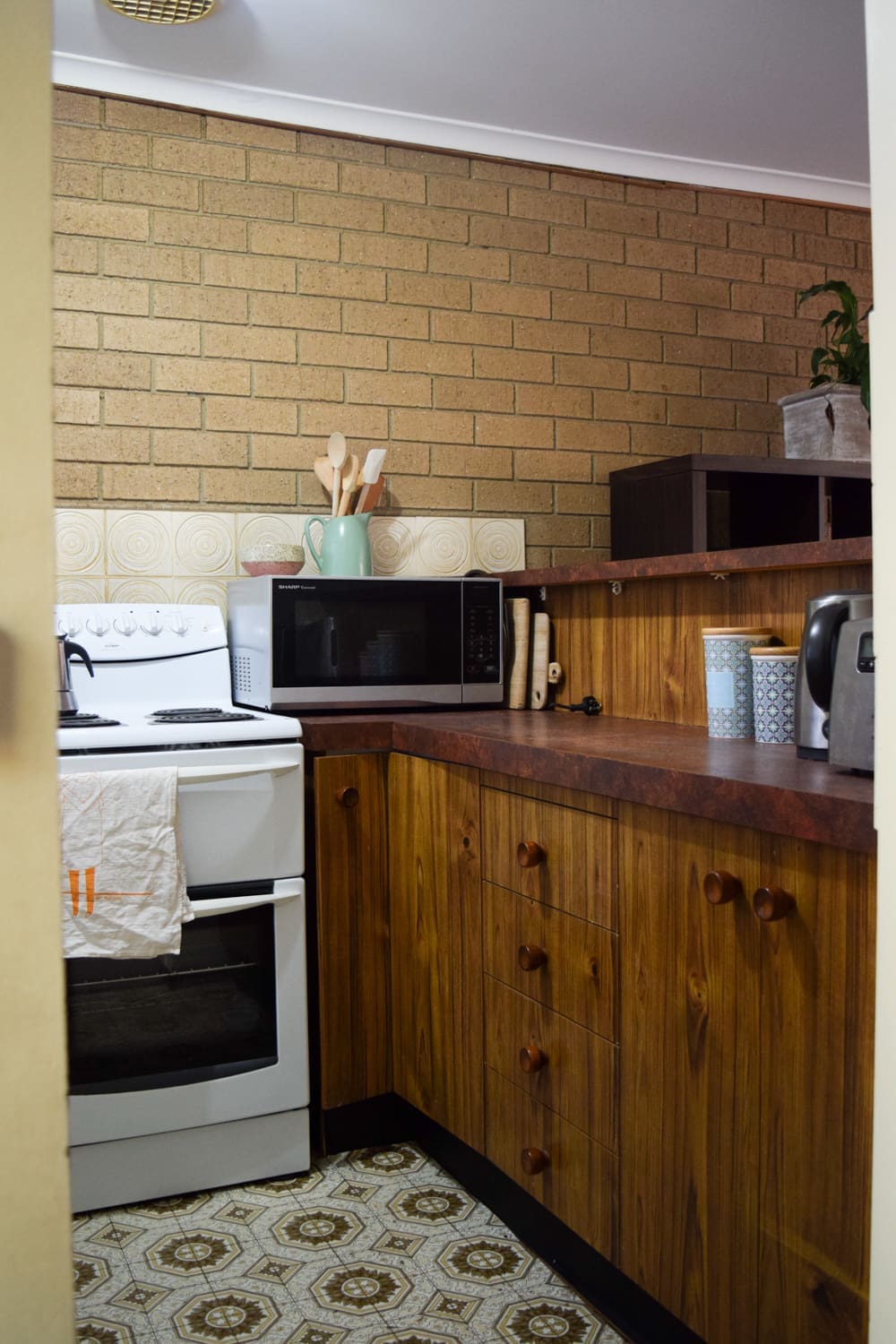 Little storage in old kitchen