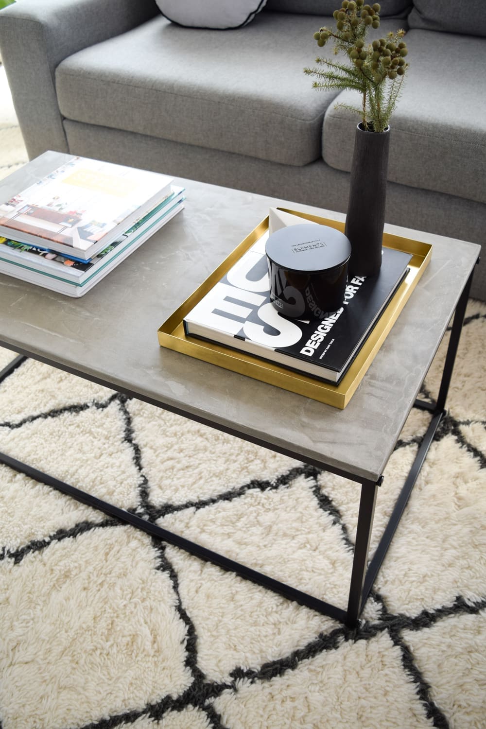 Kmart concrete on sale side table