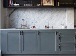 Kitchen with unusual handles