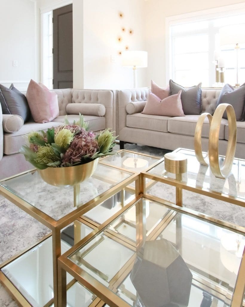 grey living room design