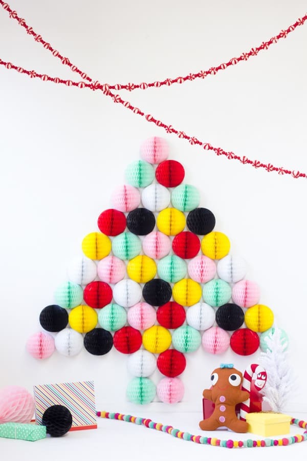 Honeycomb Christmas tree