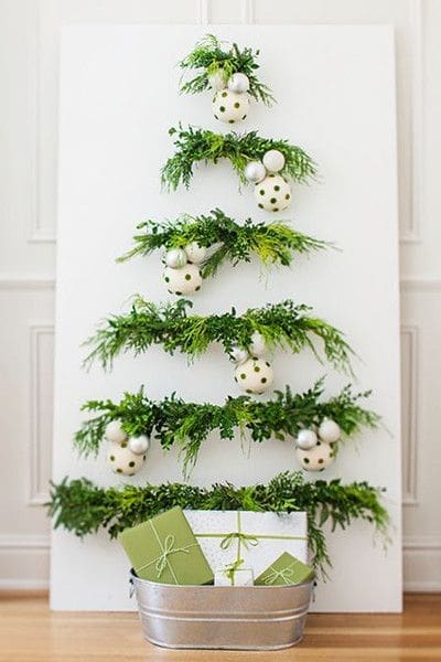 Canvas Christmas tree