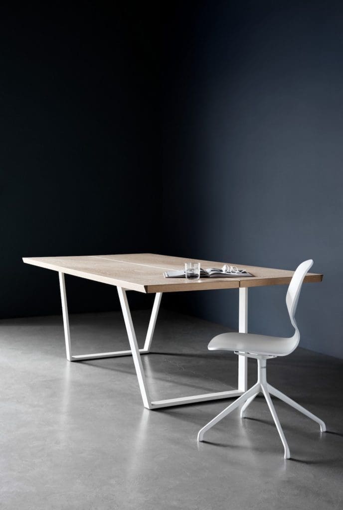 Designer industrial dining table