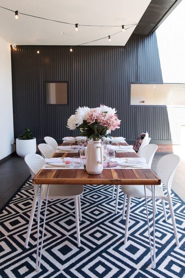 Curated visual reference: Fresh Look at How To Create A Floral And Festive Outdoor Entertaining Area