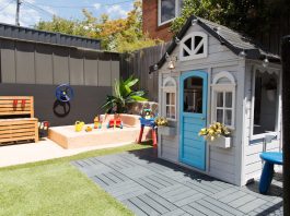 Full outdoor play area