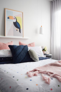 Happy and fun bedroom styling - Style Curator