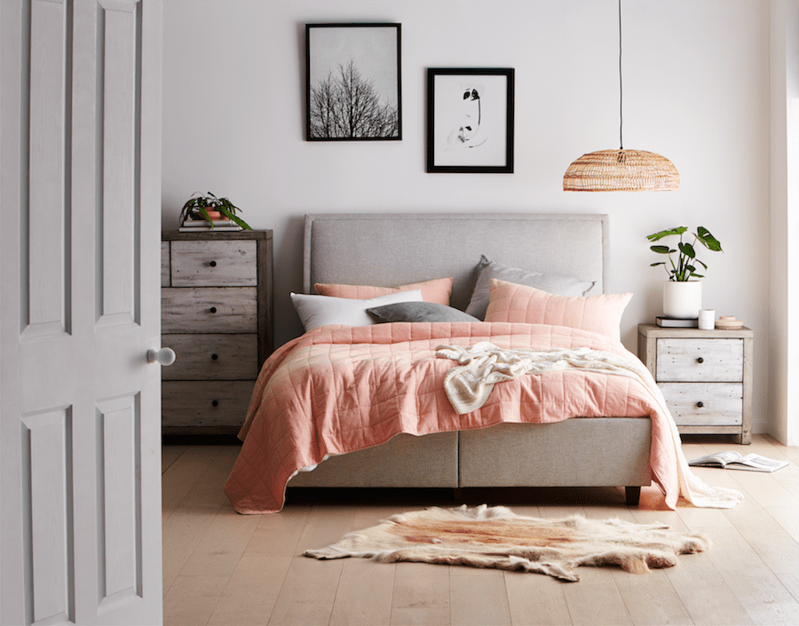 Scandi coastal fusion bedroom trends