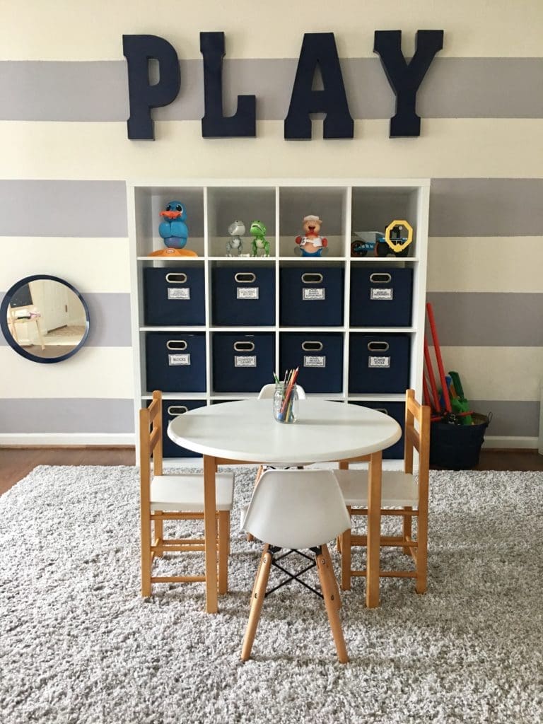 Kid's play area Declutter