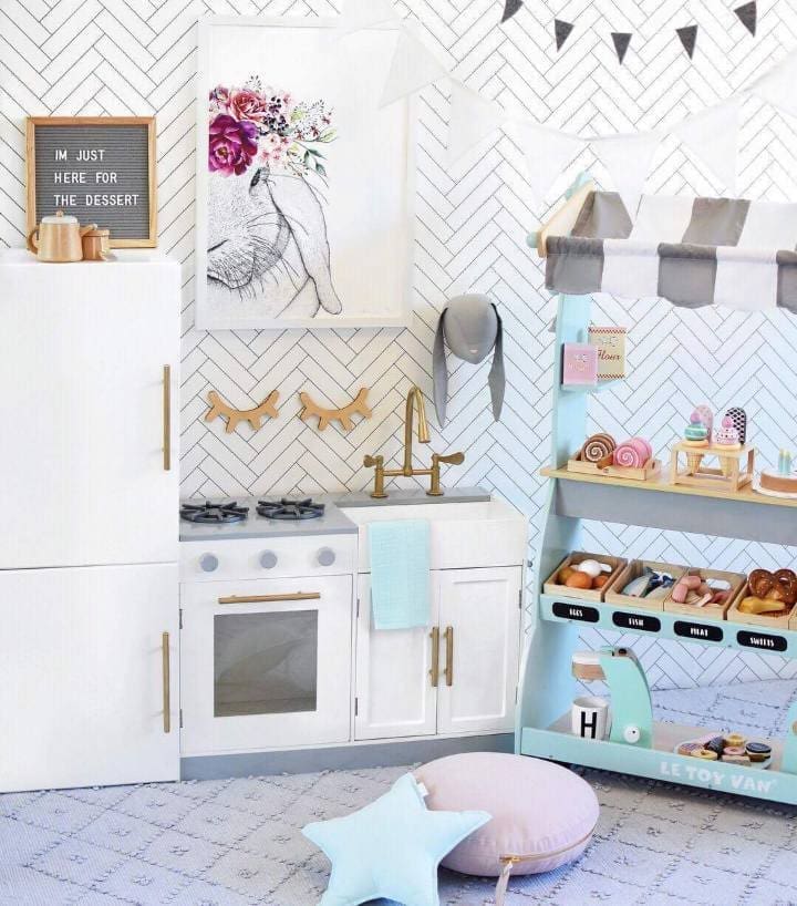 Kmart kitchen by @hudson_and_harlow