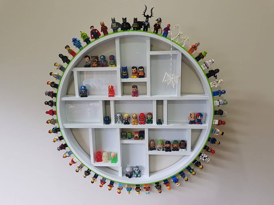 Lego display by Kathleen