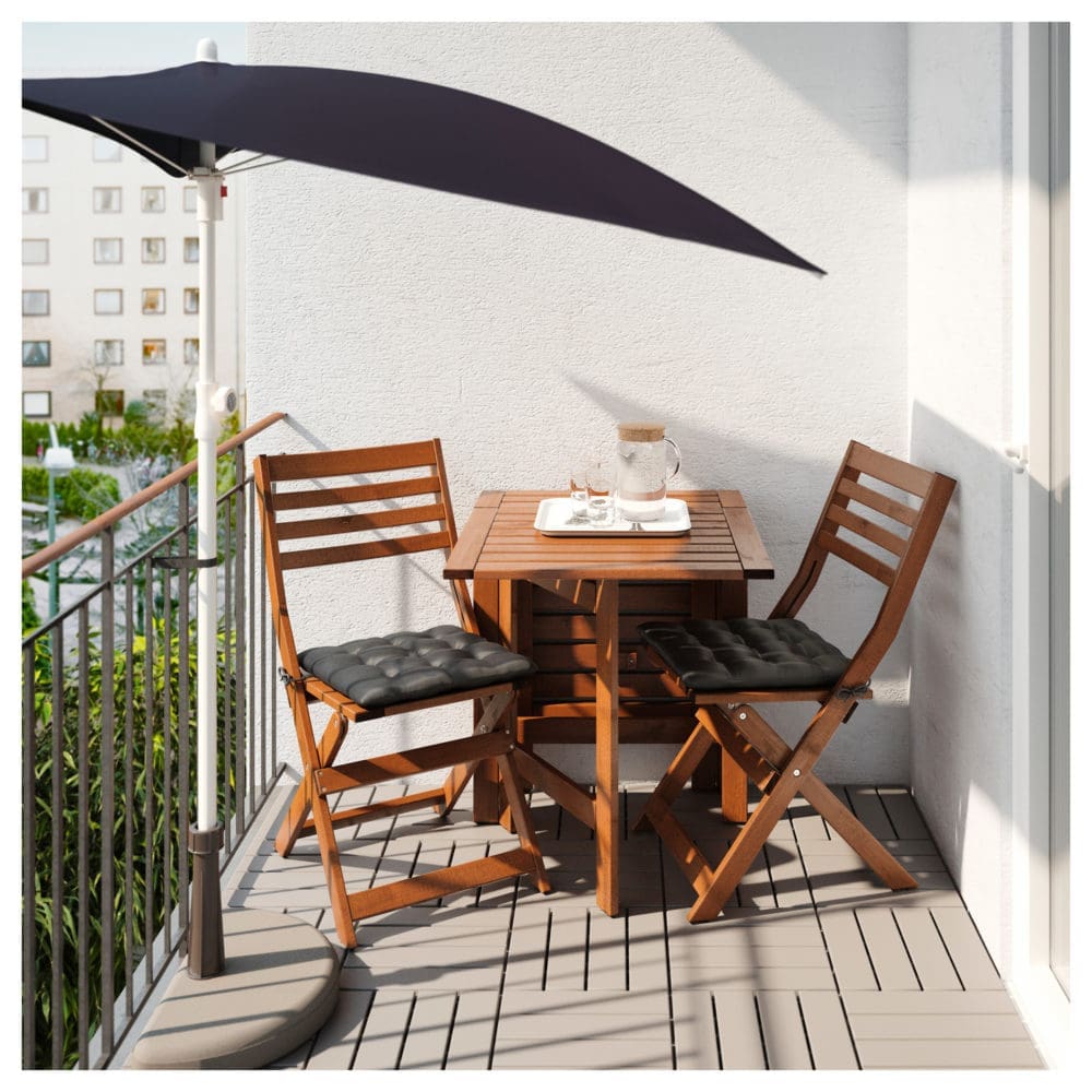 Umbrella functional outdoor space