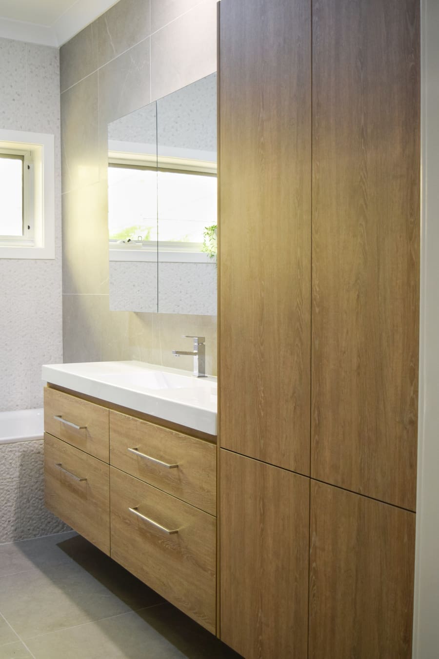 Large bathroom storage