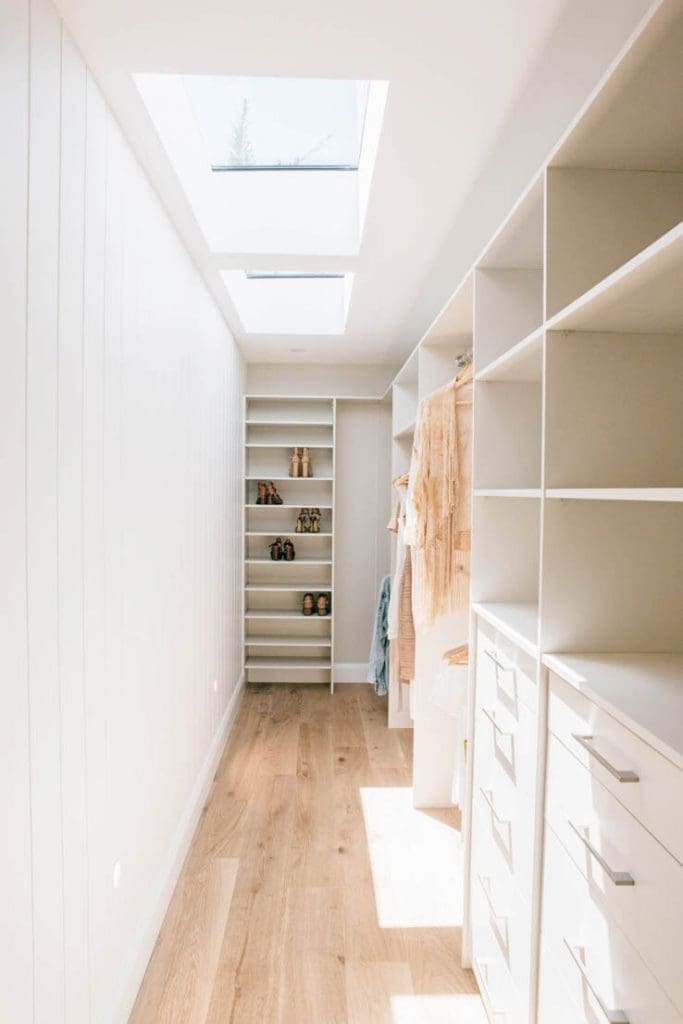 Walk-in wardrobe