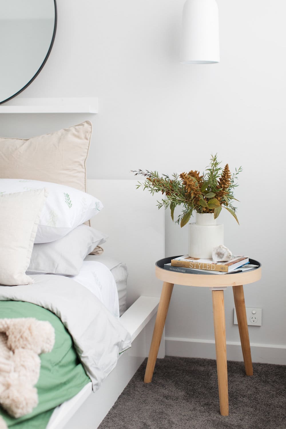 How To Style Your Bedside Table L Bedside Styling Tips By Style