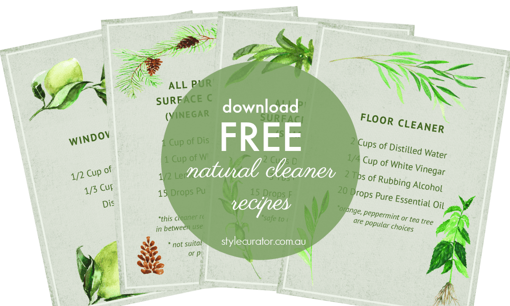 Download free natural cleaner recipes