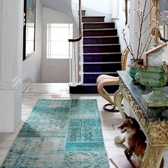 Eclectic home entry