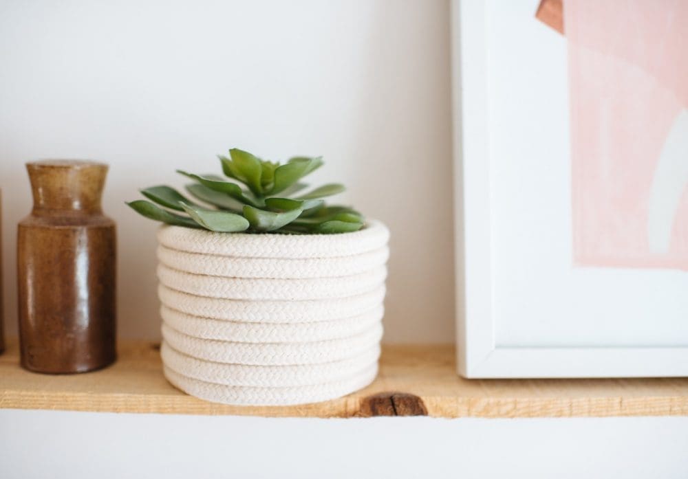 home decor DIYs using rope