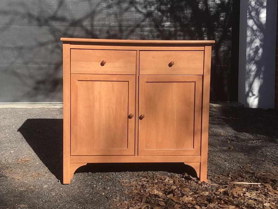 Dresser before