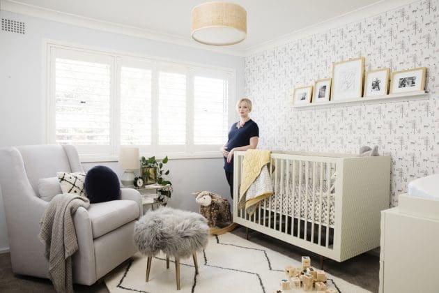 Inside interior blogger's glam unisex nursery | Style Curator