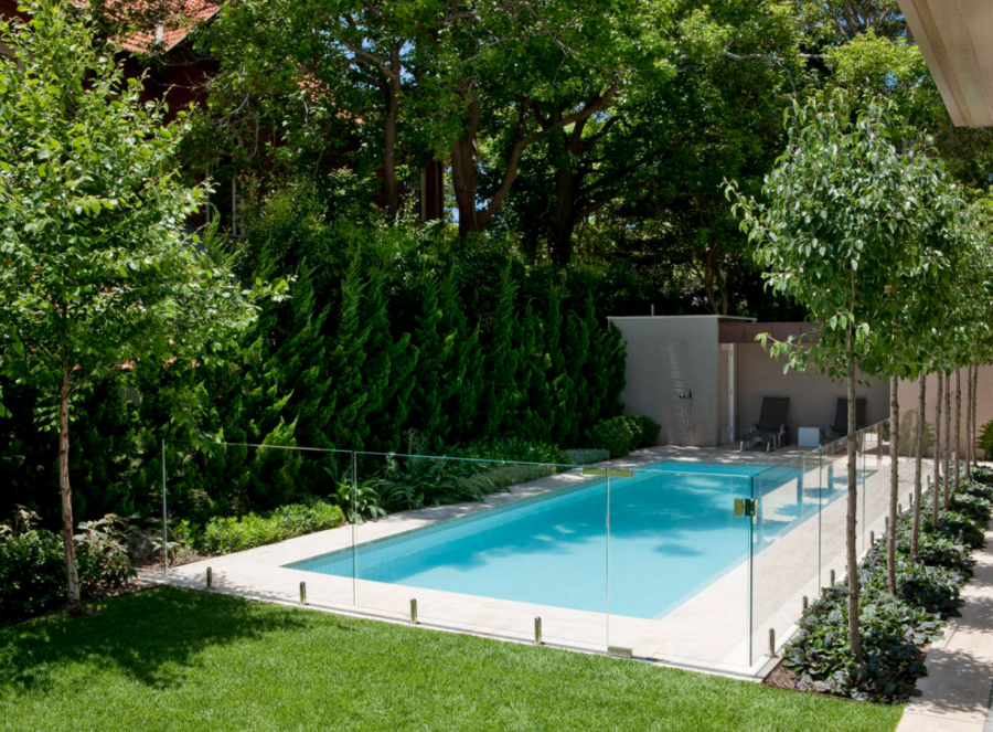 Poolside planting right trees for your garden