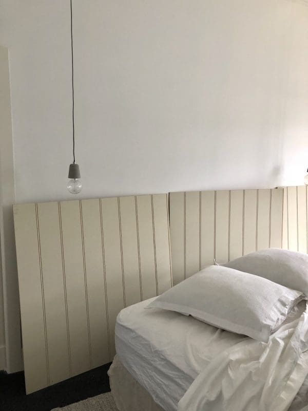 DIY wall panel bedhead l Decorative design feature in bedroom Style