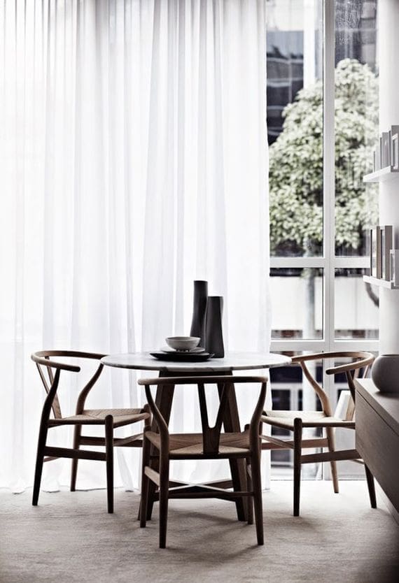 Calm dining room pick the right dining chair