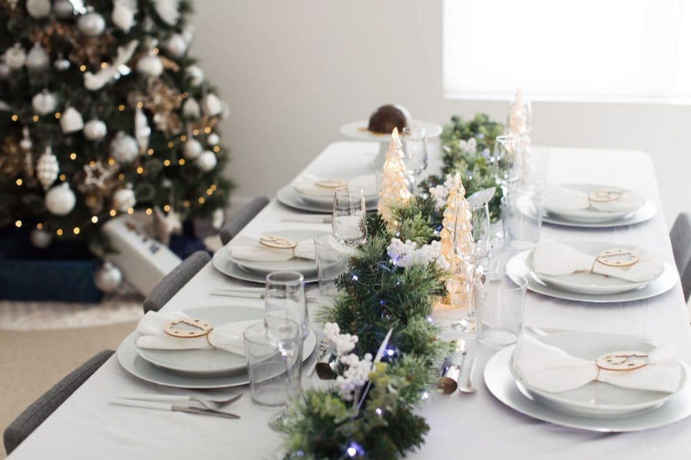 Gina's Christmas tree and her top Christmas tree styling tips