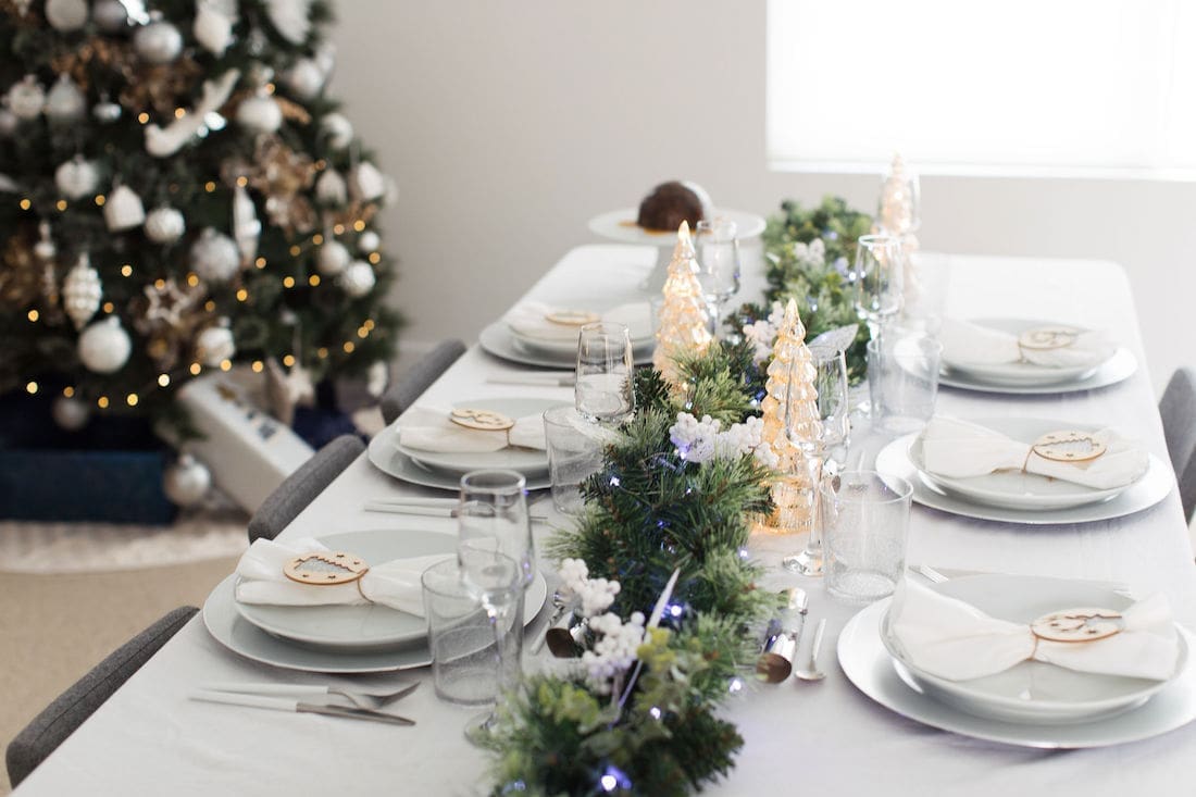 Christmas table