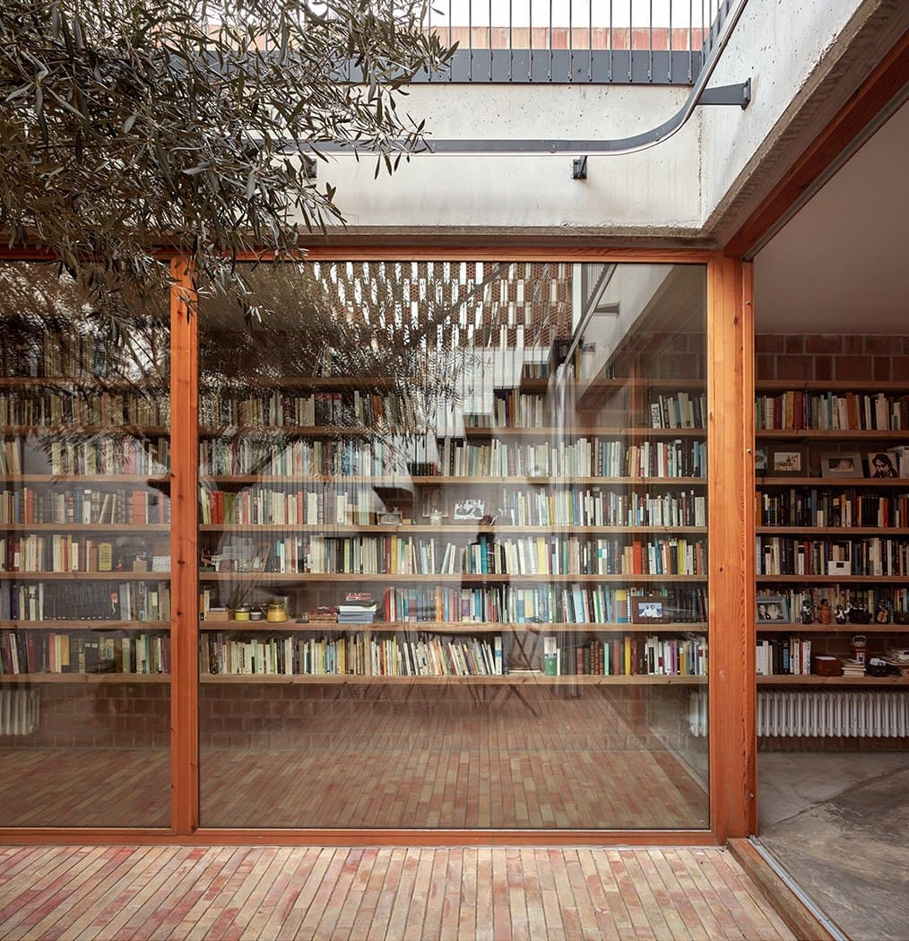 Timber home libraries