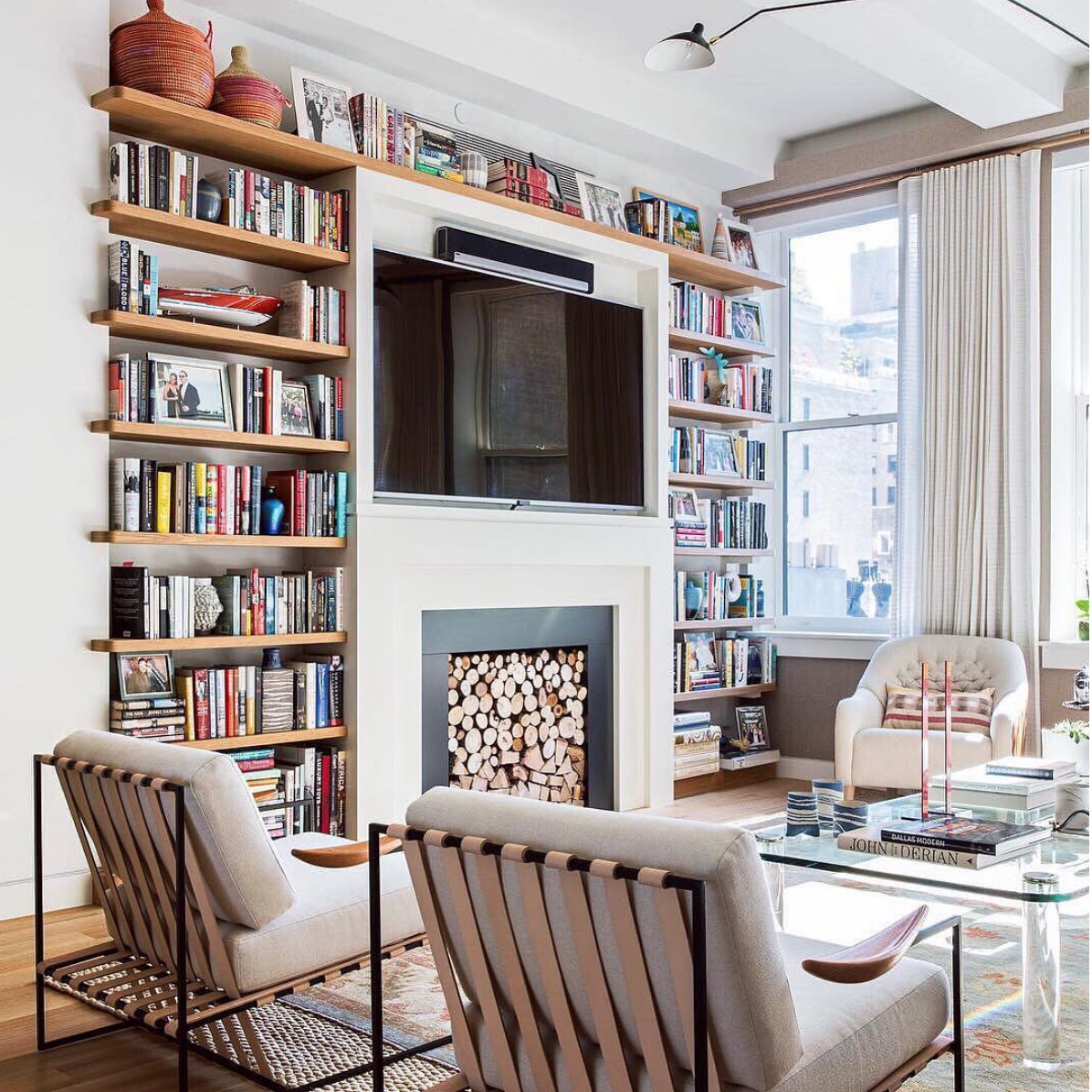 Fireplace library