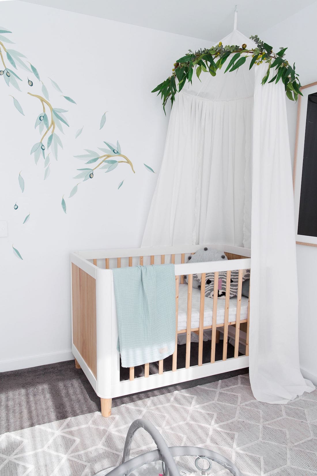 DIY cot canopy