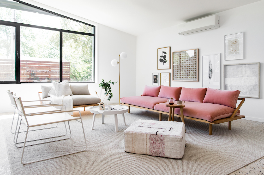 Living room Australian design home