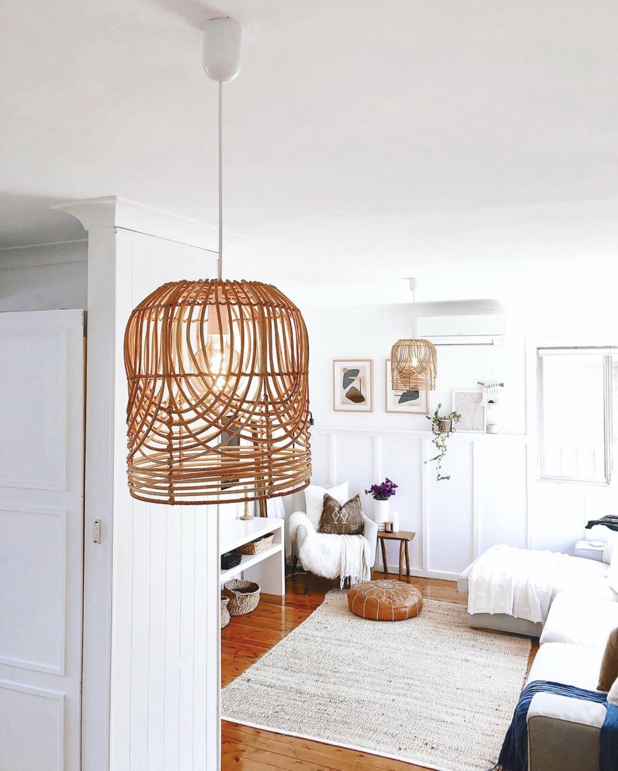 Pendant light Big W hacks