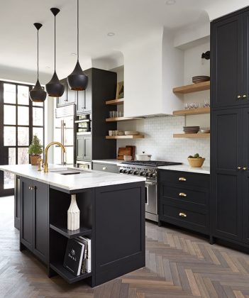 Design inspo: Beautiful black kitchens | Style Curator