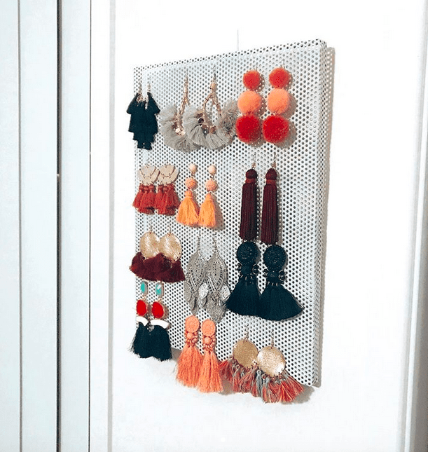 Kmart earring holder