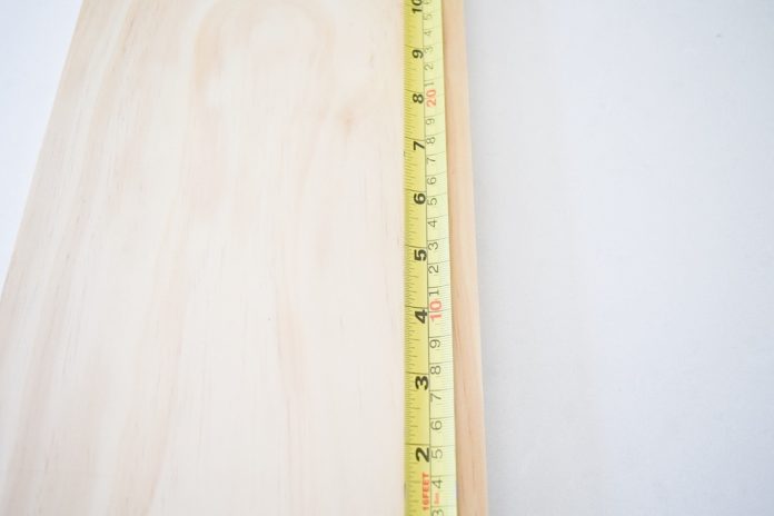 DIY minimalist growth chart, make your own growth chart | Style Curator