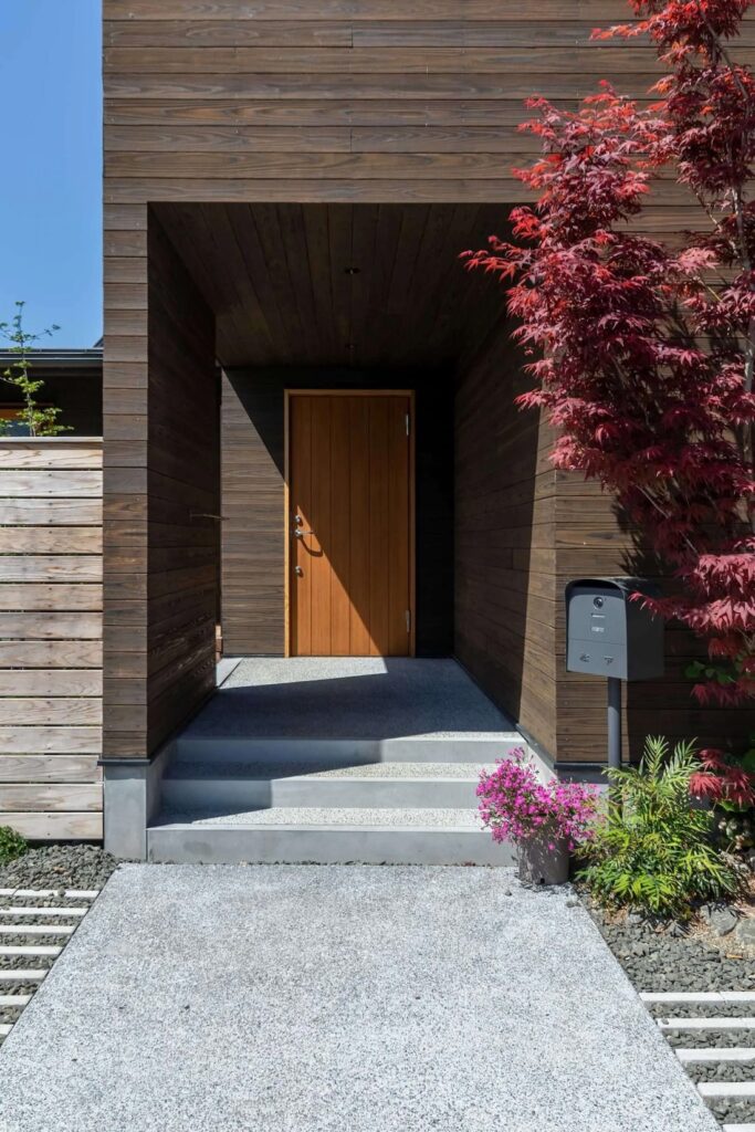 Japanese timber cladding